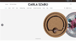 Desktop Screenshot of carlaszabo.com